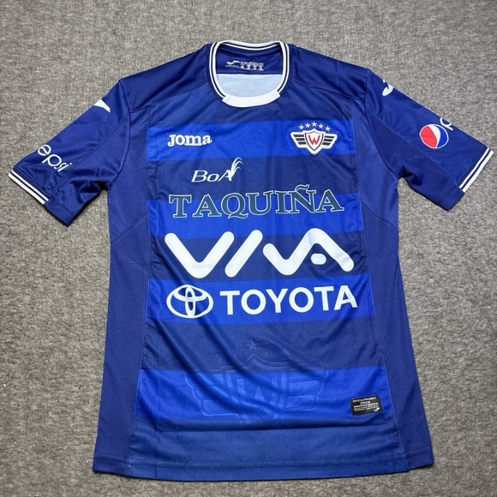 Joma Wilstermann‎ Soccer Jersey Mens Medium Blue Sponsors Toyota Pepsi Viva